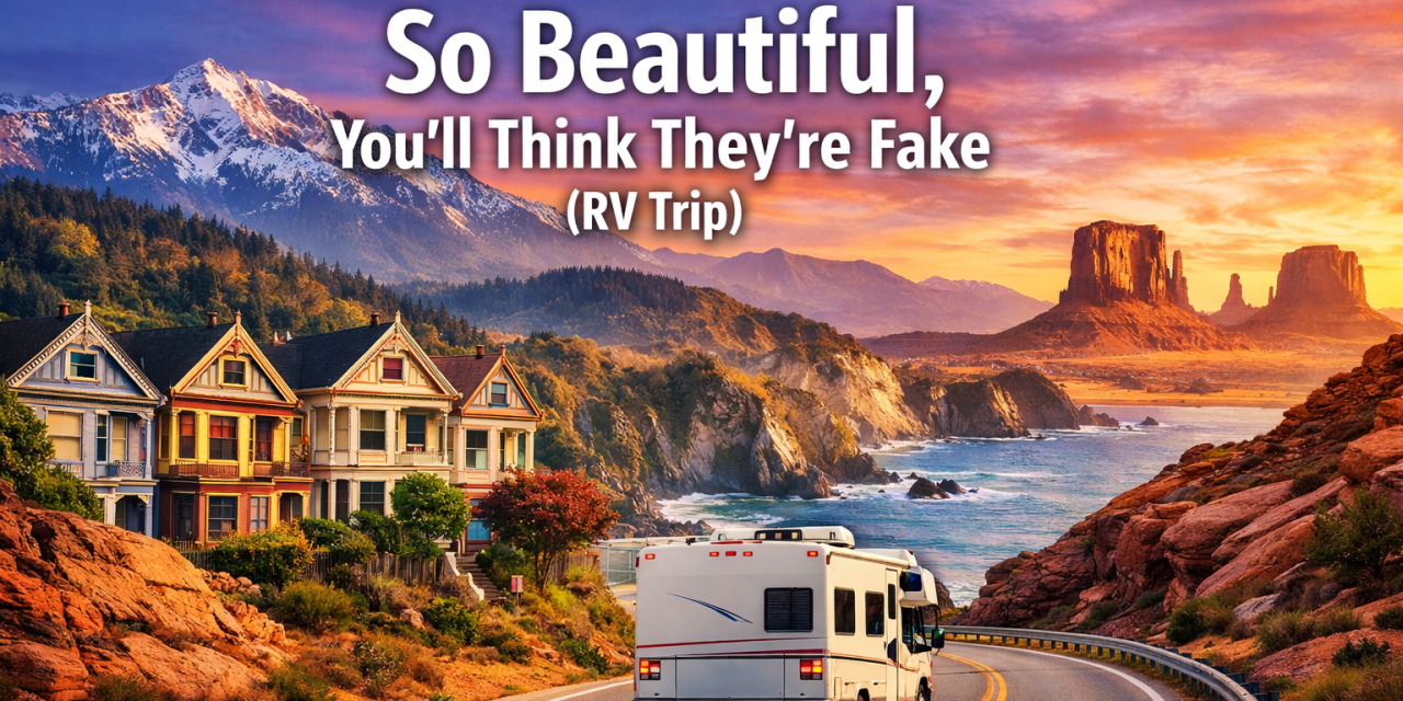 10 U.S. Cities So Beautiful, You’ll Think They’re Fake (Rv Trip)