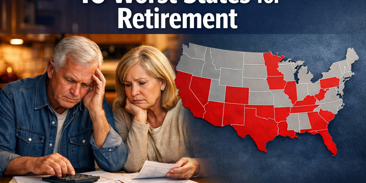 10 Worst States for Retirement