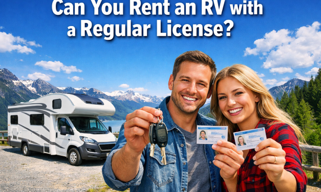 Can you Rent an RV with a Regular License?