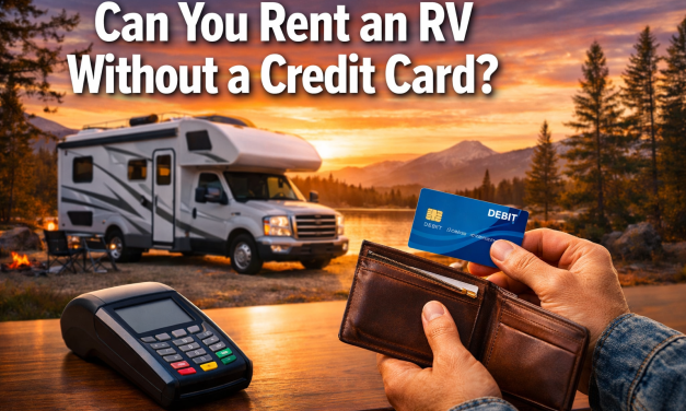 Can you Rent an RV without a credit card?