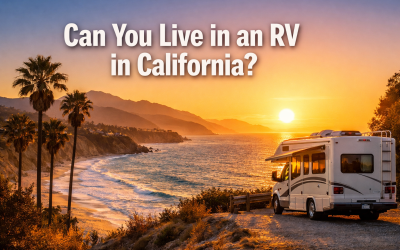Can You Live in an RV in California?