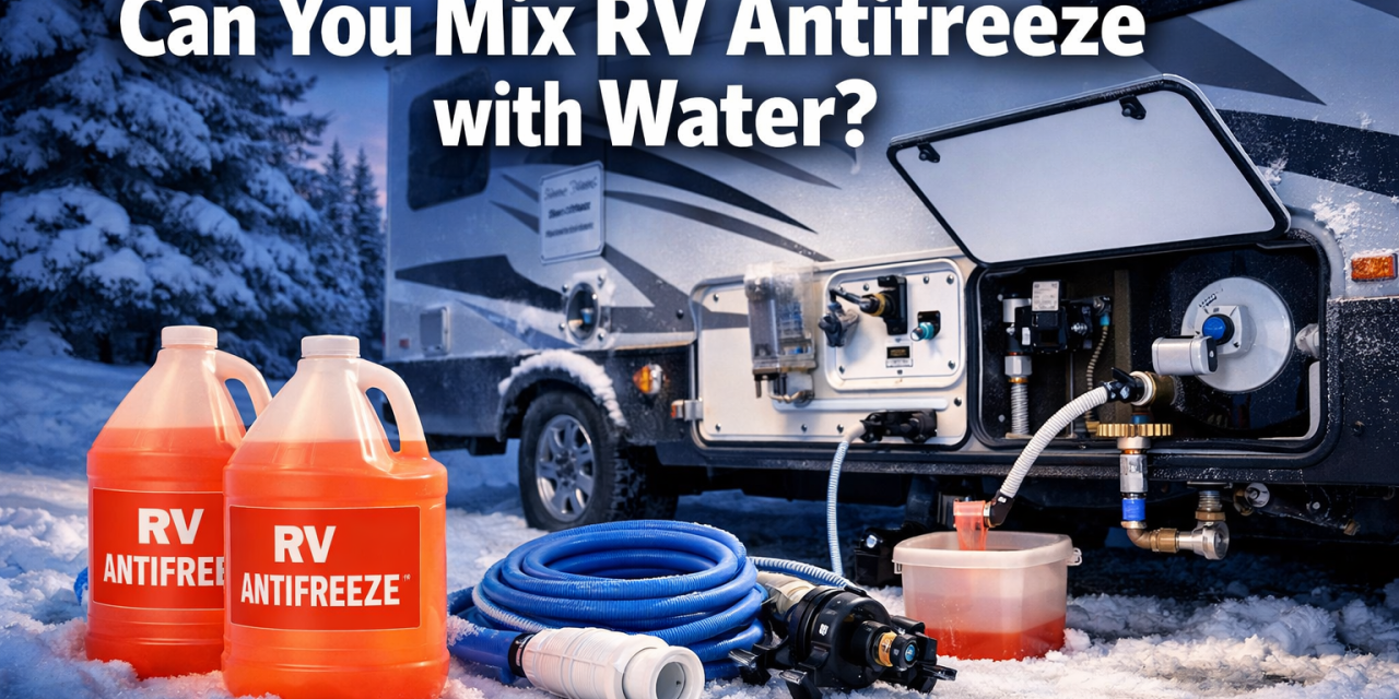 Can You Mix RV Antifreeze with Water?