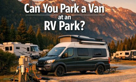 Can You Park a Van at an RV Park?
