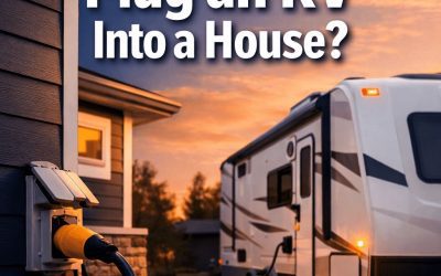 can you plug an rv into a house?