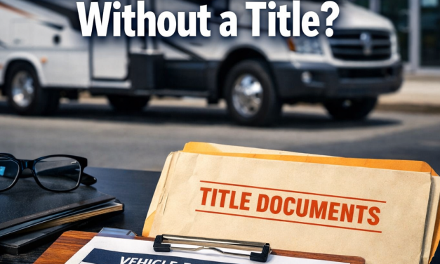 Can you Register an RV Without a Title?