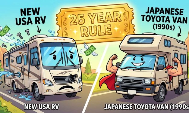 5 Reasons RV Owners Are Ditching New American RVs for 25-Year-Old Japanese Campers