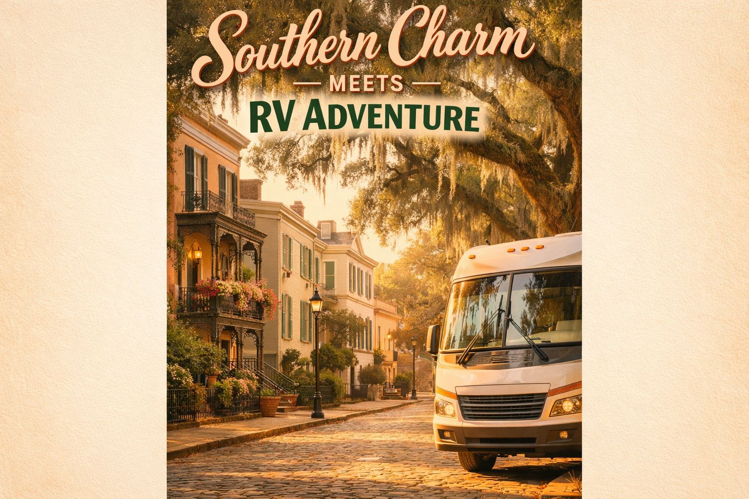 Portrait/Pinterest format (1024x1536) detailed image showing charming Savannah, Georgia historic district with pastel-colored antebellum man
