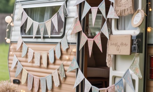 20 Inspiring Bunting and Garland Ideas for a Shabby Chick Camper