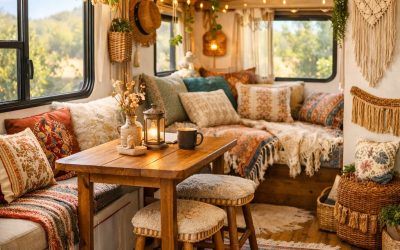 15 Dreamy Boho RV Makeover Inspirations for Free Spirits — Cozy, Budget-Friendly Ideas