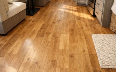 17 Easy RV Floor Makeover DIYs You Can Finish in a Weekend