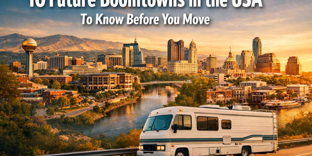 10 Future Boomtowns in the USA To Know Before You Move