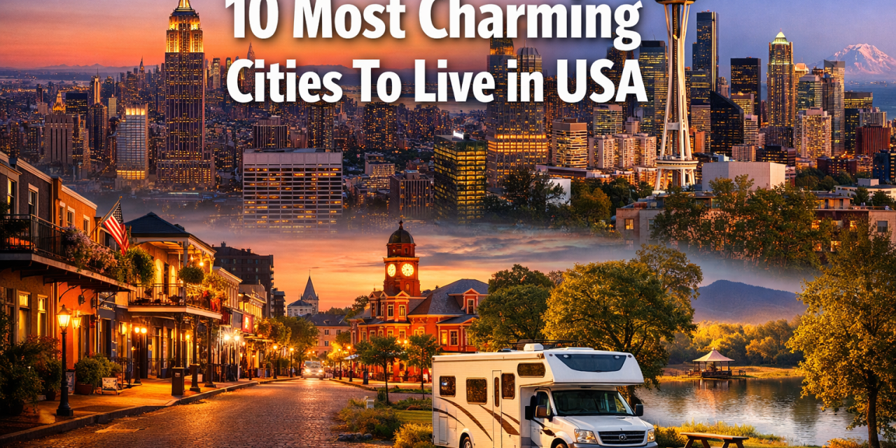 10 Most Charming Cities To Live in USA