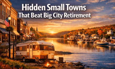 10 Unseen Hidden Small USA Towns That Beat Big City Retirement