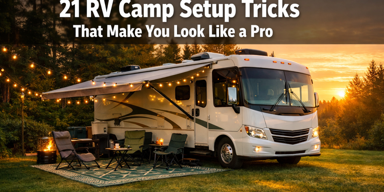 21 RV Camp Setup Tricks That Make You Look Like a Pro