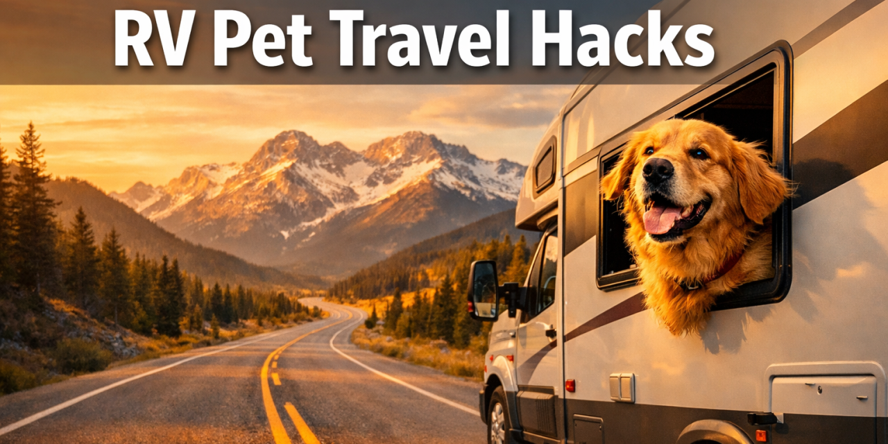 23 RV Pet Travel Hacks That Make Road Trips So Much Easier