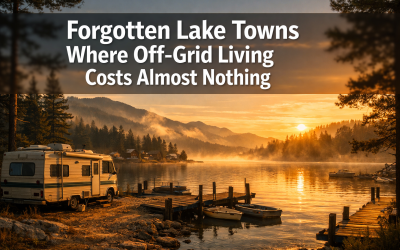 8 Forgotten Lake Towns in America Where Off-Grid Living Costs Almost Nothing