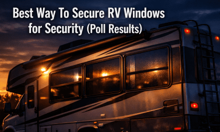 Best Way To Secure RV Windows for Security (Poll Results!)
