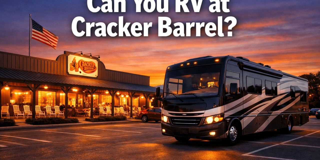 Can you RV at Cracker Barrel?
