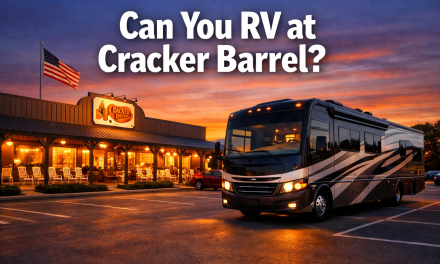 Can you RV at Cracker Barrel?