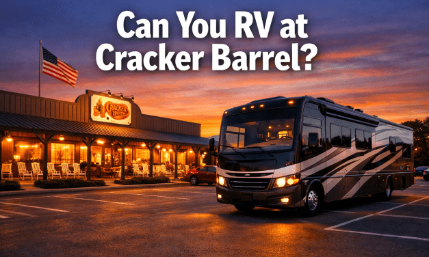 Can you RV at Cracker Barrel?