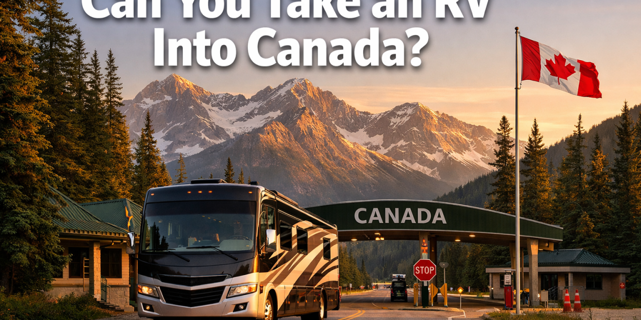 Can You take an RV into Canada ?