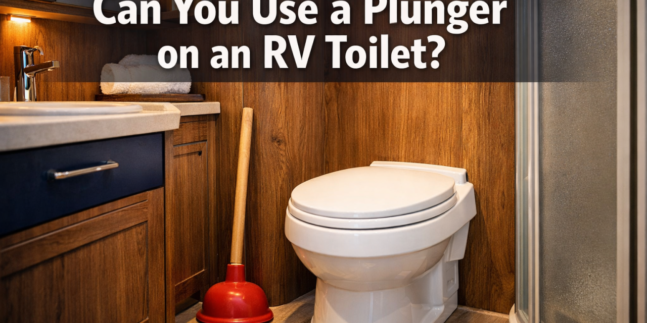 Can you use a Plunger on an RV Toilet?