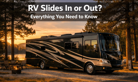 Can you use an rv with the slides in?