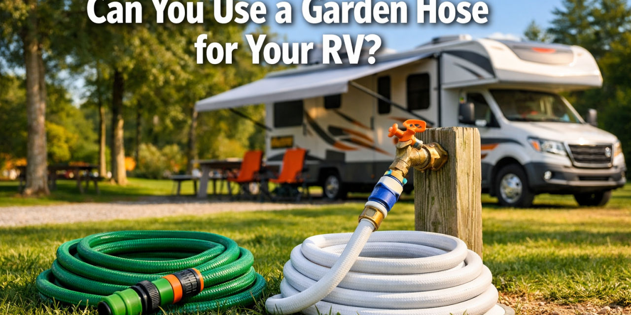 Can you use Garden Hose for RV?