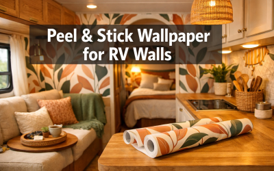 Can You use Peel and Stick Wallpaper on RV Walls?
