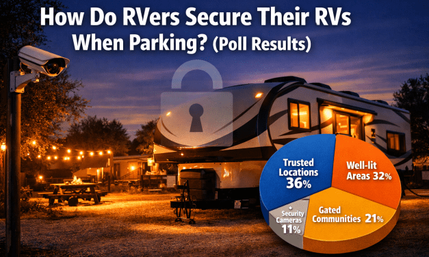 How Do RVers Secure Their RV’s When Parking? (Poll Results)
