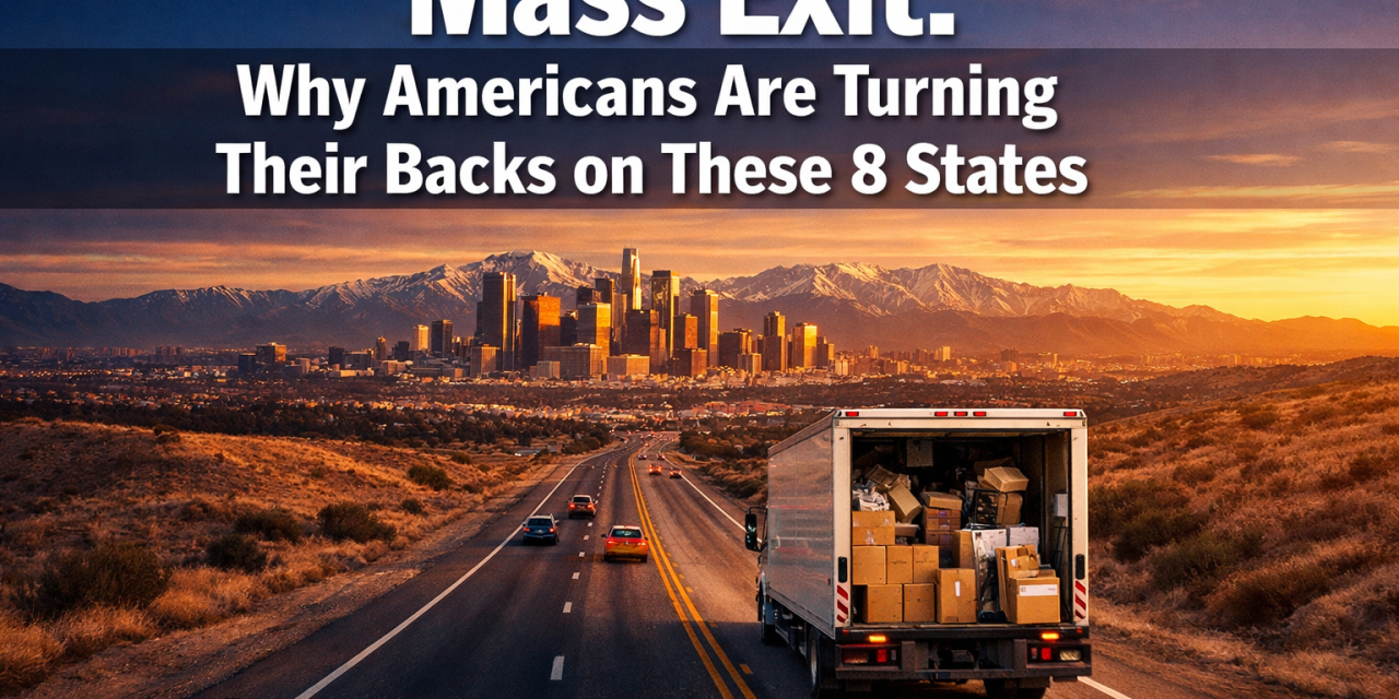 Mass Exit: Why Americans Are Turning Their Backs on These 8 States