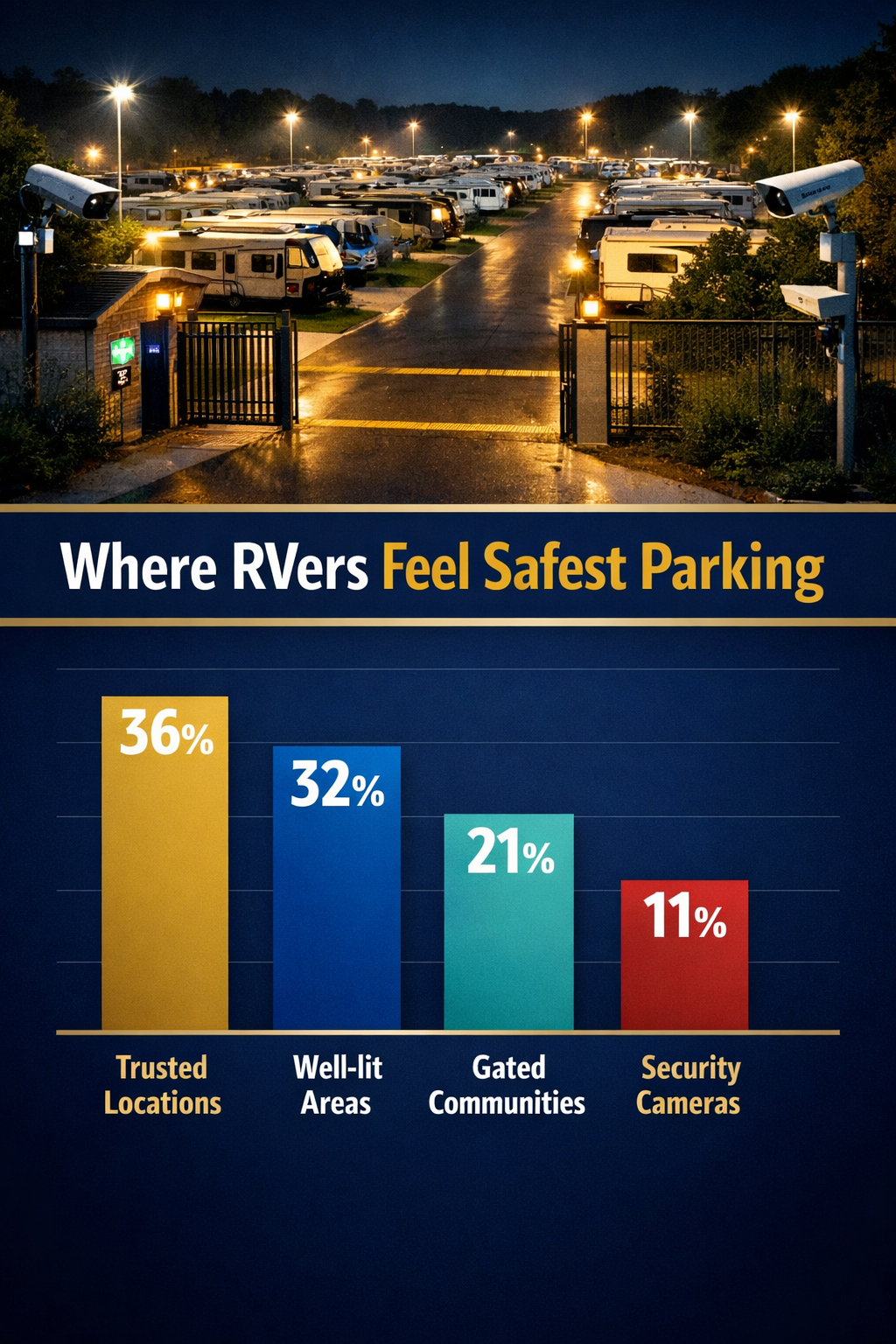 Portrait/Pinterest format () editorial scene showing a split-image composition: top half features an aerial view of a