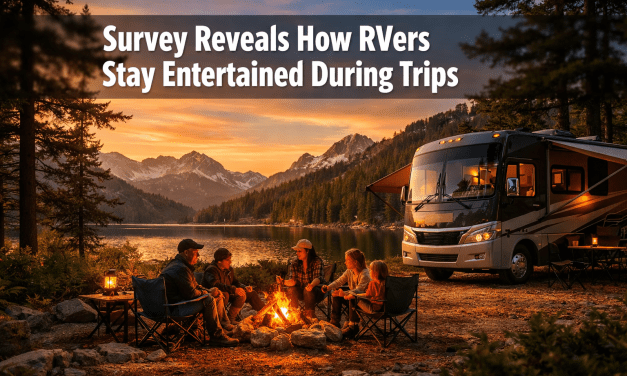 Survey Reveals How RVers Stay Entertained During Trips