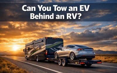 Can you tow an EV behind an RV?