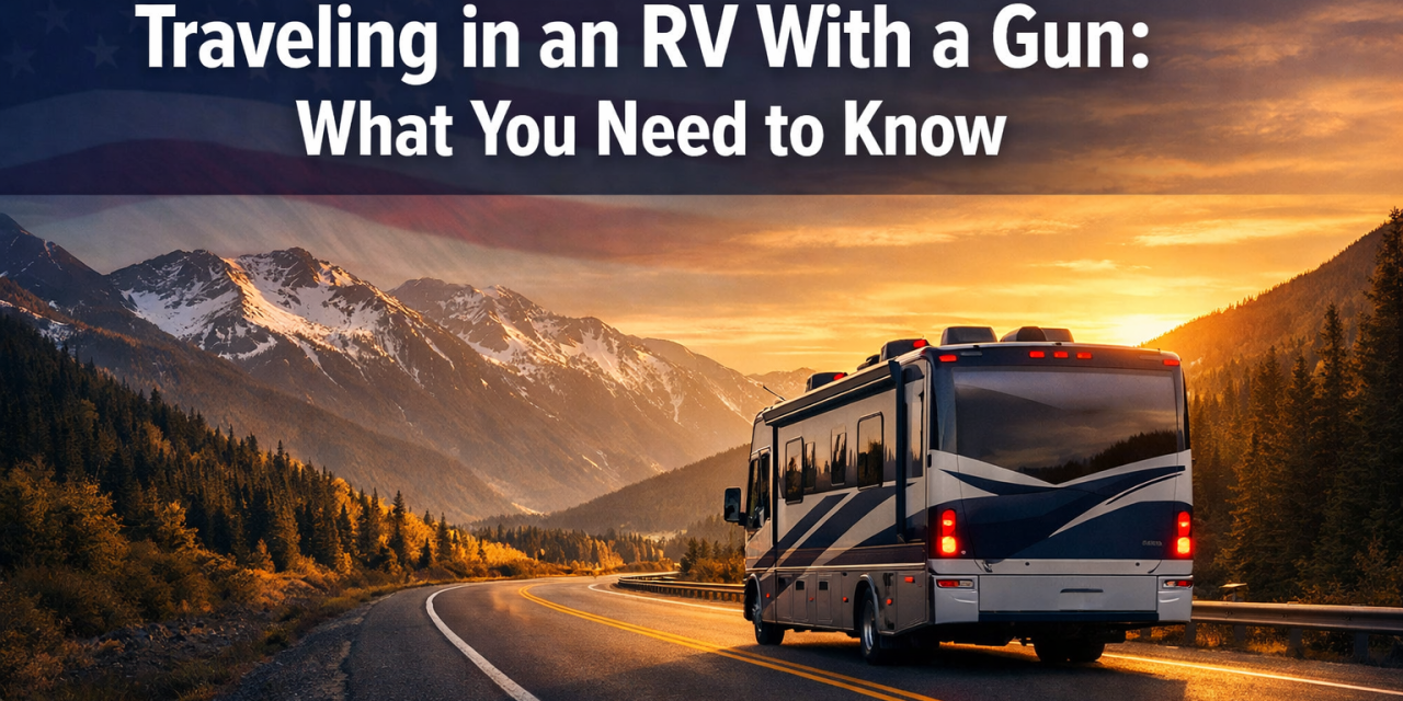 Can you travel in an RV with a gun?