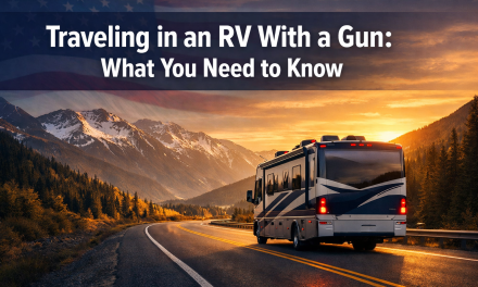 Can you travel in an RV with a gun?
