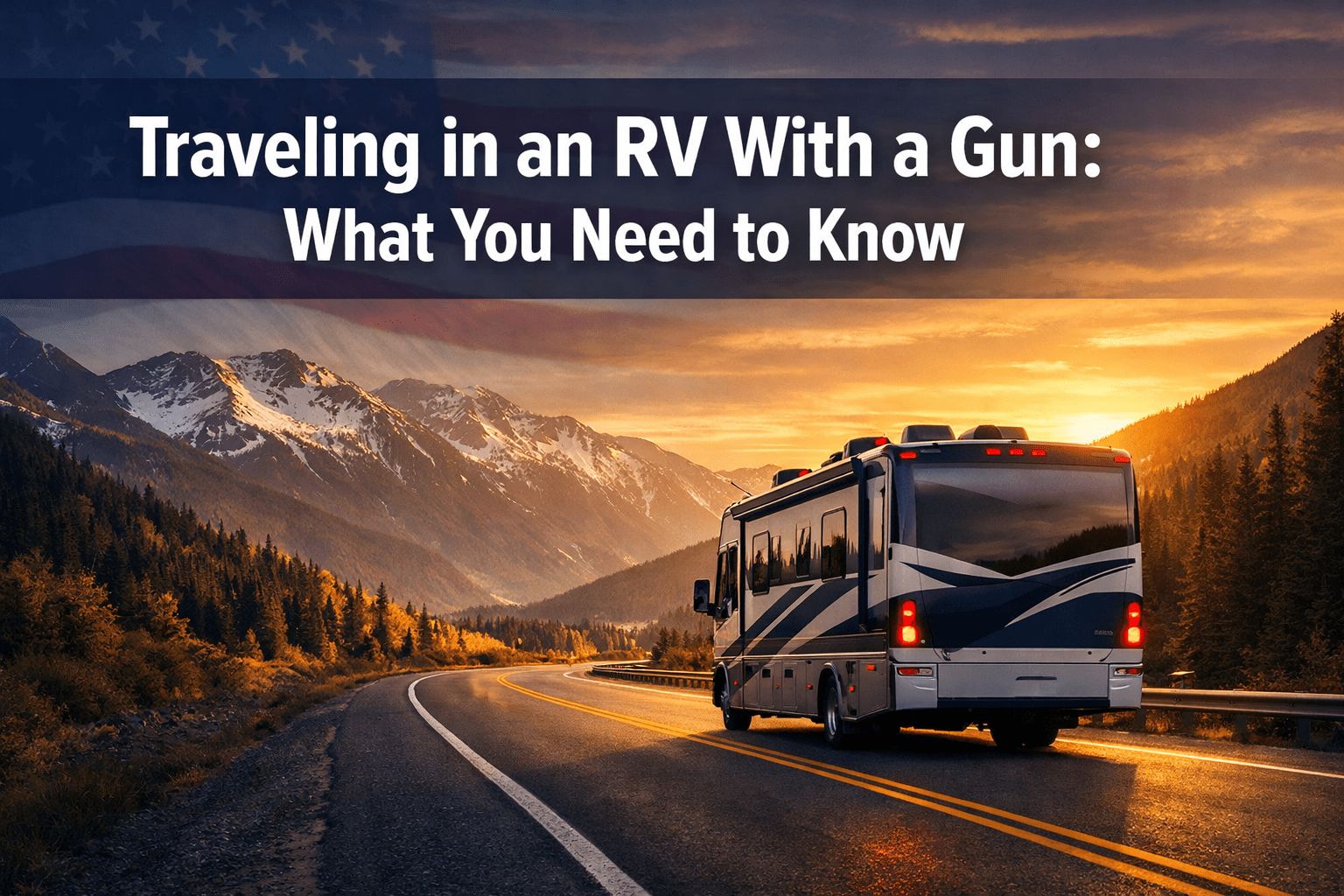 Machine Gun On Rv Can You Travel in an RV With a Gun? 2026 Guide