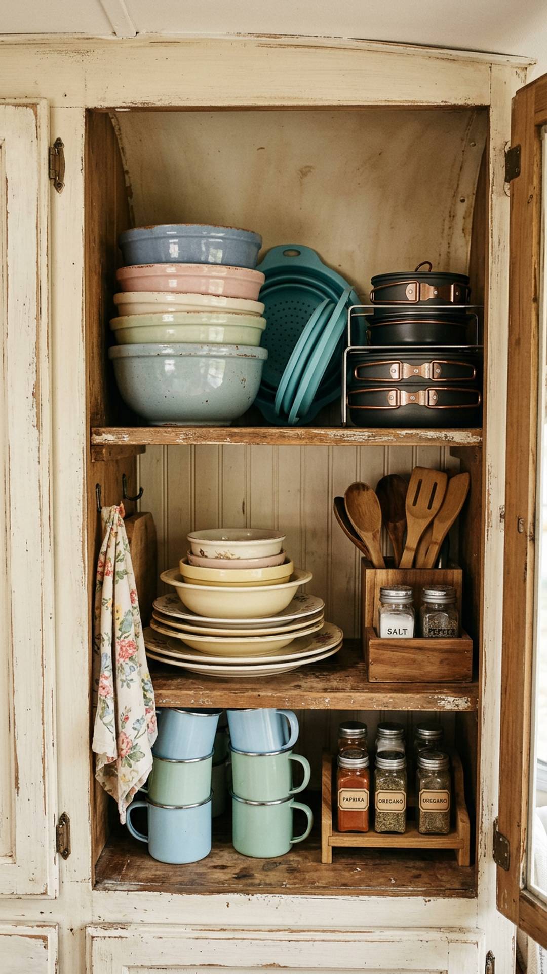 7. Switch to Nesting and Collapsible Cookware