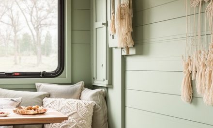 15 Unexpected Paint Colors That Transform Shiplap in a Small Camper