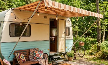 18 Creative Ideas for Your Shabby Chic Camper’s Awning Area