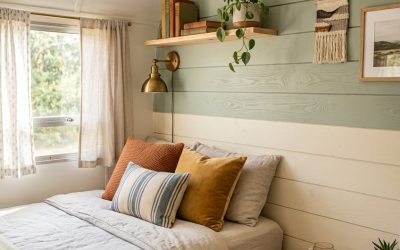 16 Two-Tone Shiplap Wall Ideas to Add Visual Interest to Your Camper