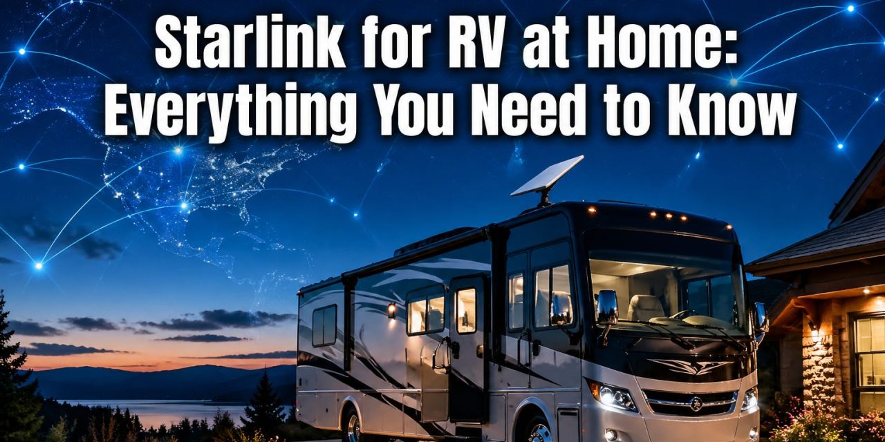 Can you use Starlink for RV at home?