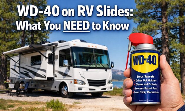 Can you use WD‑40 on RV slides?