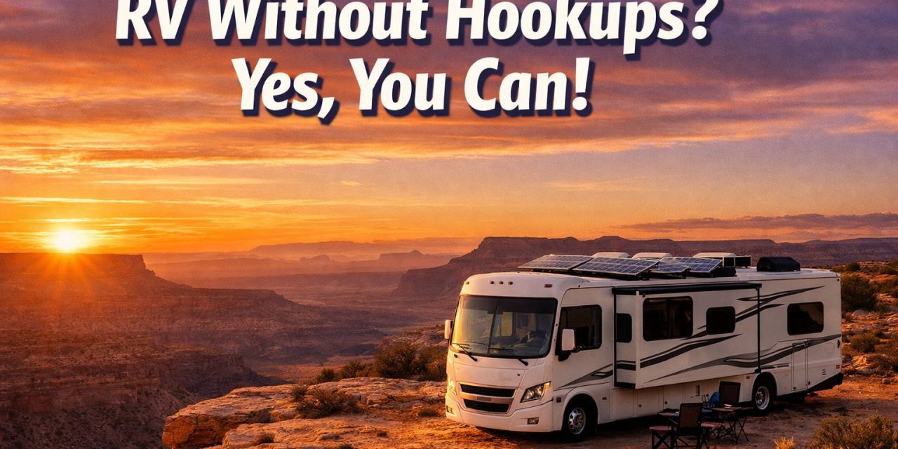 Can you use an RV without hookups?