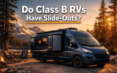 Do Class B RVs have slide‑outs?