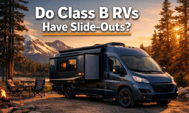 Do Class B RVs have slide‑outs?