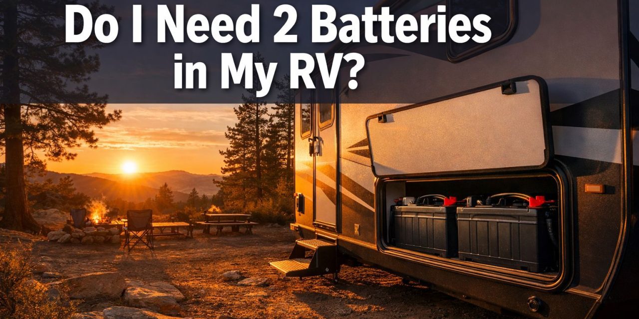 Do I need 2 batteries in my RV?