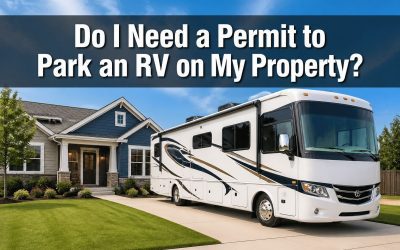 Do I need a permit to park an RV on my property?