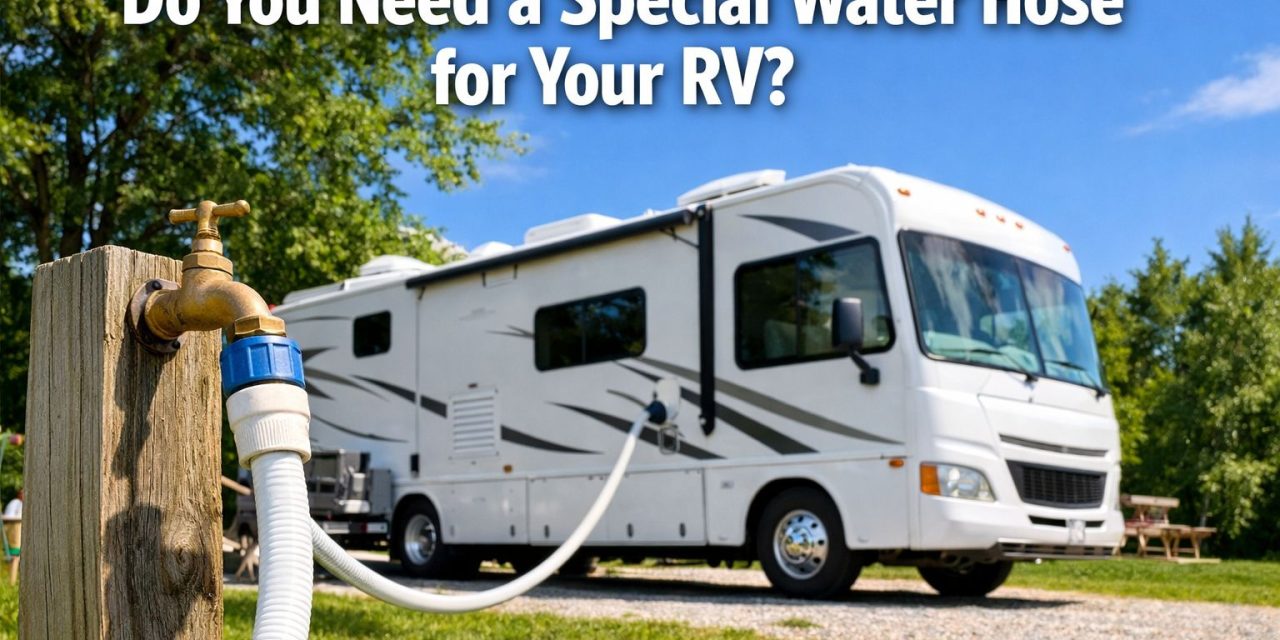 Do I need a special water hose for an RV?