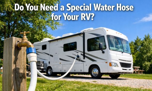 Do I need a special water hose for an RV?